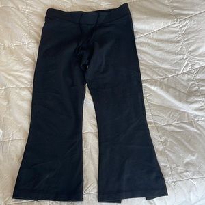 Used Lululemon Black Capri Tights